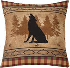 Feelyou Bear Rustic Throw Pillow Covers Soft 16" x 16" - Image 5