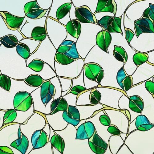 SOMWISE Frosted Window Privacy Film, Decorative Sun Heat Blocking, Anti UV by somwise