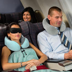 urnexttour Travel Pillow and Blanket Set Neck Pillow Airplane Foam Mint - Image 6