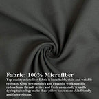 NTBAY Toddler Pillows with Pillowcases Set, 4 Piece 14 x 20, Dark Grey - Image 2