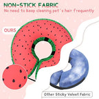 Supet Inflatable Dog Donut Collar Alternative After Surgery For Neuter, Soft Non-Stick Fabric Recovery E Collar For Small Medium Large Dogs - Image 4