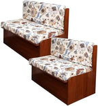 KRFOONN RV Dinette Cushion Covers Stretch Camper Cushions Cover, 06 by KRFOONN