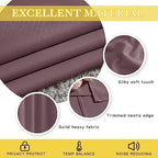 NICETOWN Wide Curtain 84 inch Length for Living Room, Grommet Thermal Insulated Blackout Room Divider Curtain Sound Proof Light Blocking for Patio/French Door (Dry Rose, 1 Panel, W80 x L84) - Image 4