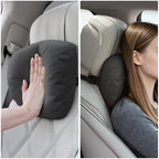 Car Neck Pillow, 2 Pack Soft Headrest for Driving (Black) - Image 2