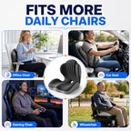Ergonomic Memory Foam Seat Cushion with Back Support, Office Chair Cushion - Image 5