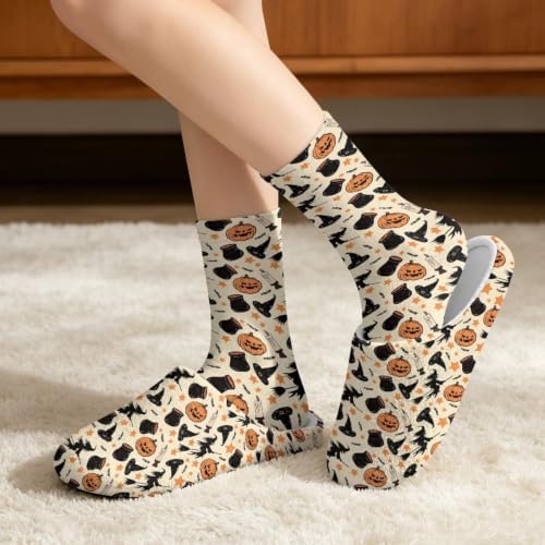 Christmas Slippers for Women Washable House Shoes with Cute Socks - Image 3