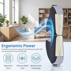 Foldable Travel Seat Cushion, Portable Memory Foam Cushion with Built-in Handles, Foldable Chair Cushions Airplane Seat Cushion for Long Sitting, Suit Office, Gaming, Travel or Driving - Image 2