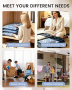 RJN Vacuum Storage Bags with Electric Pump, Vacuum Seal Bags for Clothing - Image 7