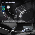 YJYWZH Car Armrest Box for Chevrolet Chevy Spark 2010-2015 Accessories - Image 3