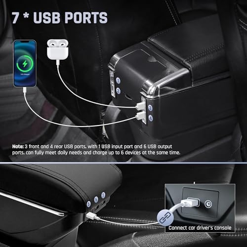 YJYWZH Car Armrest Box for Chevrolet Chevy Spark 2010-2015 Accessories - Image 3