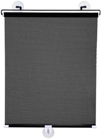 Blackout Roller Window Shades, Cordless Blinds No Tools No Drill Pull Down Window Shades W 12 16 18 24 28 31in, Thermal Insulated Fabric UV for Home, Office, Bedroom(Polka Dots,20" W x 54" H) by Unknown