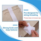 2Pcs Portable Bedside Hanging Caddy (Light gray ) - Image 4