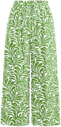 PRETTYGARDEN Womens Pants Elastic Waist Striped Lightweight Palazzo Pant by PRETTYGARDEN