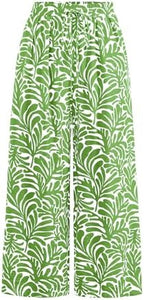 PRETTYGARDEN Womens Pants Elastic Waist Striped Lightweight Palazzo Pant by PRETTYGARDEN