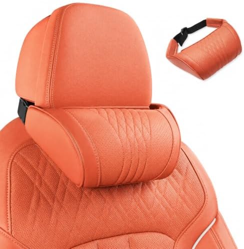 Universal Memory Foam Car Headrest Neck Pillow, Ergonomic Cushion，02：4pc by QWJUX