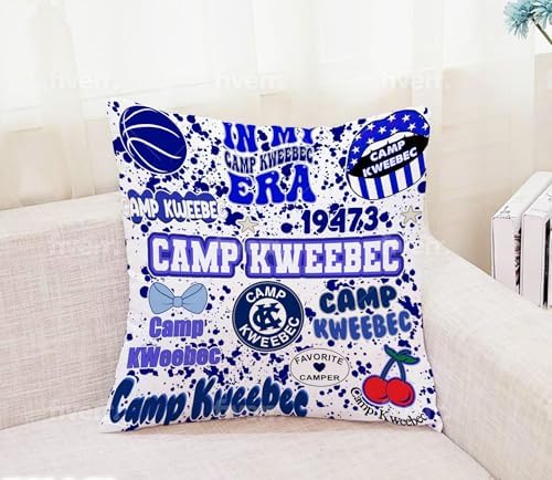 Gilbins Camp Bunk Kids Autograph Pillows A Great Gift for Boys Or Girls (Camp Kweebec) by GILBIN