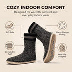 cosyone1997 Mens Slipper Socks Sherpa Fuzzy Non Slip Cozy Gifts - Image 4