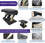 Adjustable Footrest Can Be Adjusted in Multiple Angles and States, Cushion is Detachable, Suitable for Use in Multiple Scenarios Such As Office(Black) - Image 4