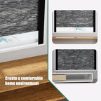 Light Blocking Strips for Window Shades and Blinds, 100% Blackout PVC Side Tracks Light Blocker for Blinds, Window Light Blocker for Bedroom(Black, 58", 4PCS) - Image 4