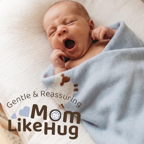 Luxe Merino Wool Cotton Baby Blanket Ultra-Soft, Temperature-Regulating - Image 3