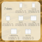 Queen Size Sheet Set, Cooling & Soft Deep Pocket Bed Sheets, 4PC - Image 5