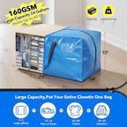 Moving Bags Heavy Duty,Extra Large Moving Bags for Travel/College Packing/Storage/Organization/Seasonal Clothes & Bedding Storage,Moving Supplies Bins,Compatible with Ikea Frakta Cart (Pink,6Pcs) - Image 4