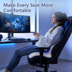 X Large Seat Cushion Office Chair and Car with Lumbar Support Pillow - Image 4