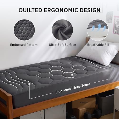Bedsure Twin XL Mattress Pad, Mattress Topper with 8-21 Inches Deep Pocket - Image 4