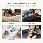 Bedsure King Mattress Pad, Mattress Topper with 8-21 Inches Deep Pocket - Image 6