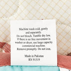 Madison Park Cotton Oversized Coastal Premium Soft Coral 50x70 Throw, 1pc - Image 3