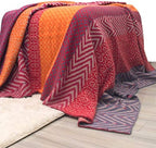 Wool Blanket (Red Stripe, 73x58In) - Image 3