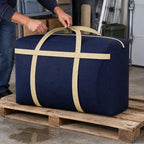 Quilt Storage Bag, Waterproof, Thickened, Oxford, Navy, 150L - Image 4