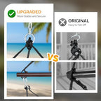ONCLOUD Upgraded Unique Hammock Sky Chair, Air Deluxe Hanging Swing Seat with Rope Through Beech Wood Bar Safer Relax with Drink Holder & Fuller Pillow for Indoor Outdoor Patio Yard 250LBS (Tan) - Image 4
