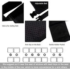 Airplane Footrest Seat Extender for Kids: GEMGO Toddler Airplane Travel Bed, Portable Foot Rest for Flights - Leg Rest for Baby to Lie Down on Plane Travel Accessories - Image 3