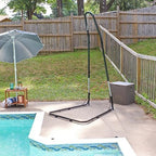 Sunnydaze Durable Adjustable Hanging Chair Hammock Stand Only - Image 4