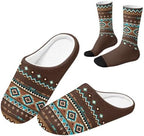 House Slippers for Women Washable Closed Toe with Cute Socks by Unknown