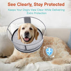 Dog Cone, No-Inflation Sponge Donut Collar for Dogs After Surgery - Image 6