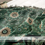 LUTBM Boho Throw Blanket for Bed 60"x80", 100% Cotton Soft Couch Blankets - Image 7