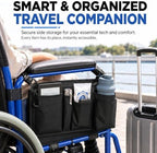 Wheelchair Side Bag for Pride Mobility Jazzy Carbon HD 2025-2026, Armrest Bag - Image 7