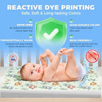 Potty Training Pee Pads for Kids & Toddlers Viscose from Bamboo 3 Pack,100% Waterproof Absorbent Non-Slip Bed Wetting Pad for Full Size Beds,Reusable Washable Sheet & Mattress Protector, 36x54 - Image 6