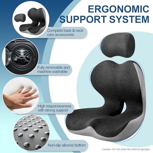 Truck Driver Seat Cushion, Cushion for Car Seat Driver for Comfort. - Image 3
