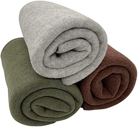 Ecoable Kids Thermal Throw: Organic Merino Wool Baby Receiving Blanket, 31x40 inches (Grey) - Image 5