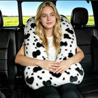Atablyn Ergonomic Neck Pillow for Travel with Shoulder Wrap Design, Head and Neck Support for Kids & Adults on Airplane, Car and Train - Image 4
