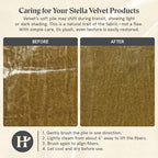 HiEnd Accents Stella Faux Silk Velvet Stone Long Lumbar Pillow - Image 5