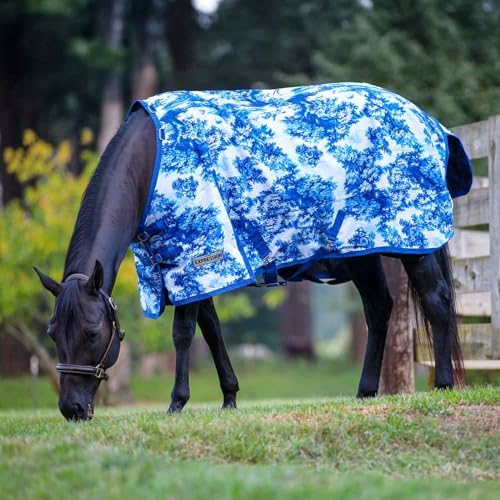 Jeffers 1200D Standard Neck Turnout Blanket, 240G, 66" - Equestrian Toile - Image 3
