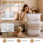 TAILI Cube Vacuum Storage Bags, 8 Pack Combo (3 Jumbo +5 Medium) - Image 4