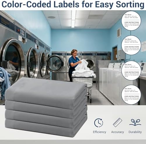 CULVE Bulk King Microfiber Flat Sheets Only, 6 Pack (105x102,Light Gray) - Image 4