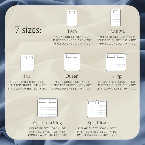 Full Size Sheets, Cooling & Soft Deep Pocket Bed Sheet Set, 4PC - Image 4