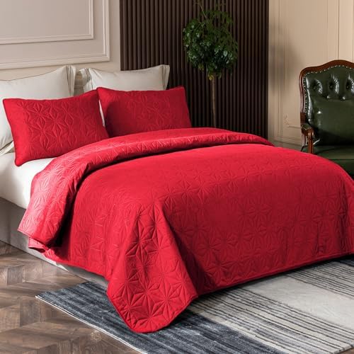 Whale Flotilla Soft Cal King Quilt Set 3-Pieces Lightweight Bedspread - Image 2