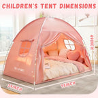 Bed Tent Twin and Full for Kids, Canopy Privacy Sleep Tent Indoor Bunk - Image 2